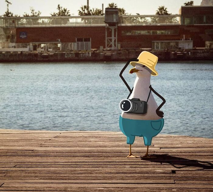 This Artist&rsquo;s Photo Doodles Make The World Look Like It&rsquo;s Secretly Alive (77 Pics)