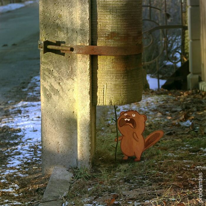 This Artist&rsquo;s Photo Doodles Make The World Look Like It&rsquo;s Secretly Alive (77 Pics)