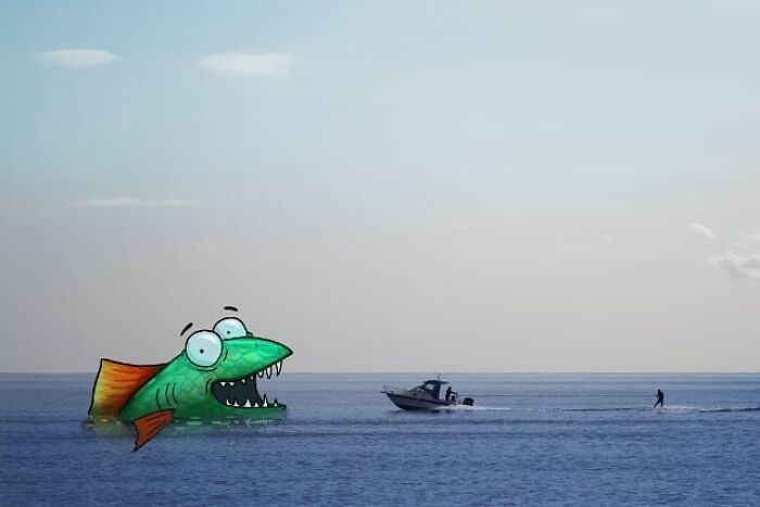 This Artist&rsquo;s Photo Doodles Make The World Look Like It&rsquo;s Secretly Alive (77 Pics)