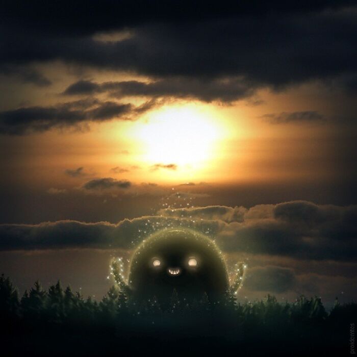 This Artist&rsquo;s Photo Doodles Make The World Look Like It&rsquo;s Secretly Alive (77 Pics)