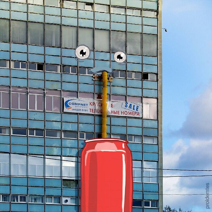 This Artist&rsquo;s Photo Doodles Make The World Look Like It&rsquo;s Secretly Alive (77 Pics)