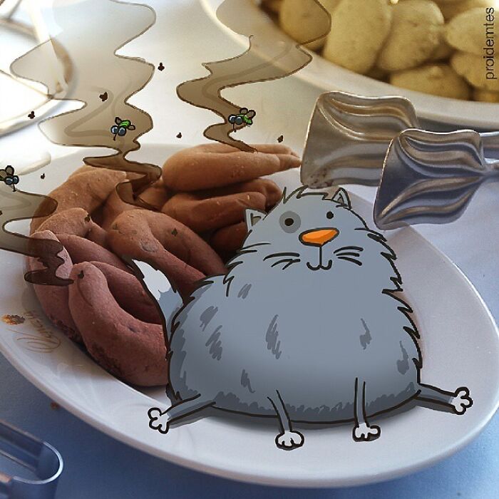 This Artist&rsquo;s Photo Doodles Make The World Look Like It&rsquo;s Secretly Alive (77 Pics)