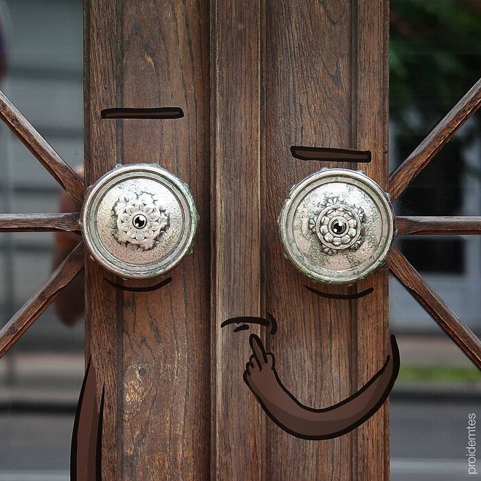 This Artist&rsquo;s Photo Doodles Make The World Look Like It&rsquo;s Secretly Alive (77 Pics)