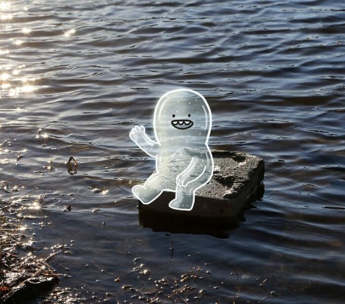 This Artist&rsquo;s Photo Doodles Make The World Look Like It&rsquo;s Secretly Alive (77 Pics)