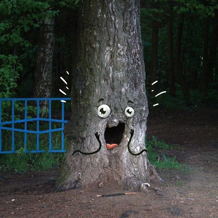 This Artist&rsquo;s Photo Doodles Make The World Look Like It&rsquo;s Secretly Alive (77 Pics)