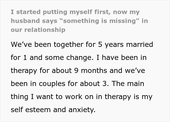 Man Takes Advantage Of Wife’s Submissive Nature, Cries Foul After She Stands Up For Herself