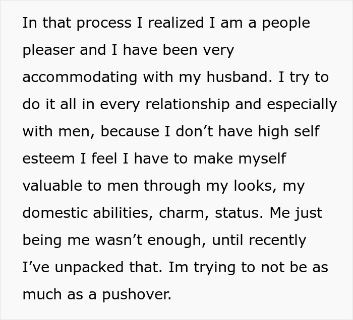 Man Takes Advantage Of Wife’s Submissive Nature, Cries Foul After She Stands Up For Herself