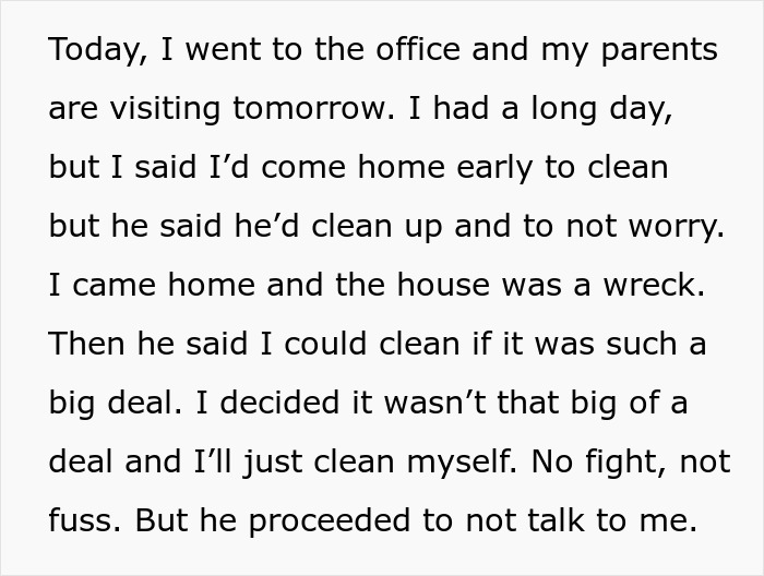 Man Takes Advantage Of Wife’s Submissive Nature, Cries Foul After She Stands Up For Herself