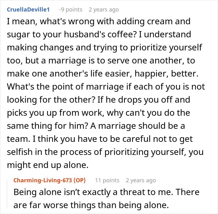 Man Takes Advantage Of Wife’s Submissive Nature, Cries Foul After She Stands Up For Herself