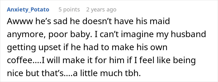 Man Takes Advantage Of Wife’s Submissive Nature, Cries Foul After She Stands Up For Herself