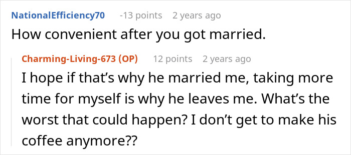 Man Takes Advantage Of Wife’s Submissive Nature, Cries Foul After She Stands Up For Herself