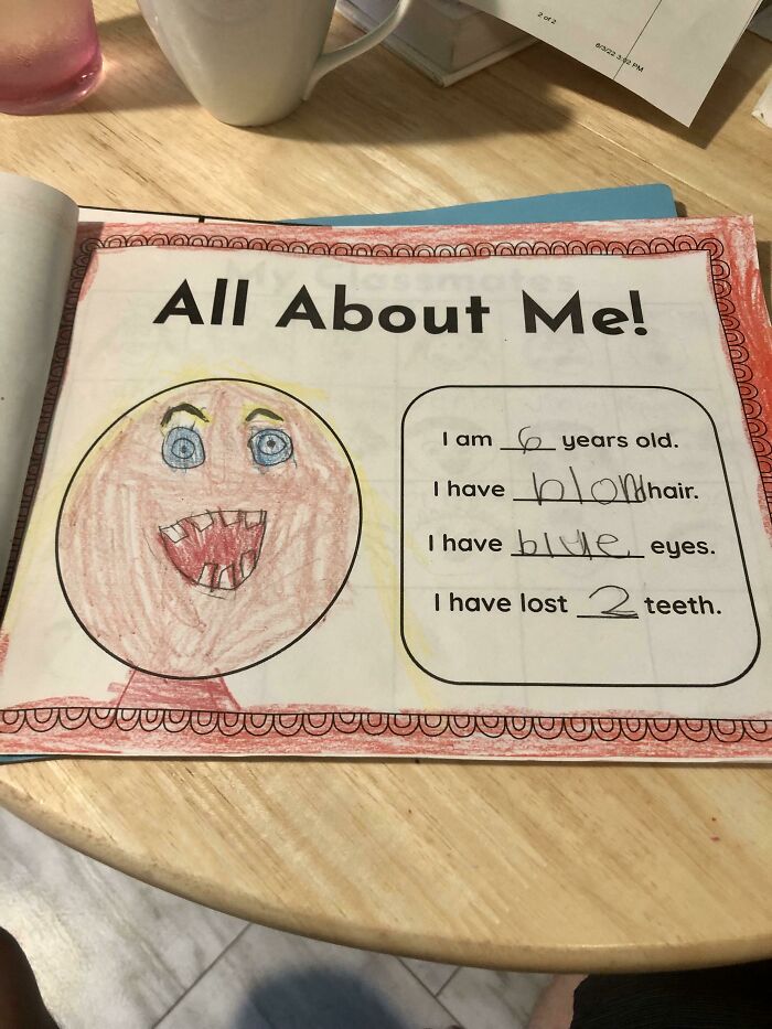 “Terrifying Self-Portrait”: 41 Times Kids Proudly Presented Their Wild Drawings As Art “Terrifying Self-Portrait”: 41 Times Kids Proudly Presented Their Wild Drawings As Art