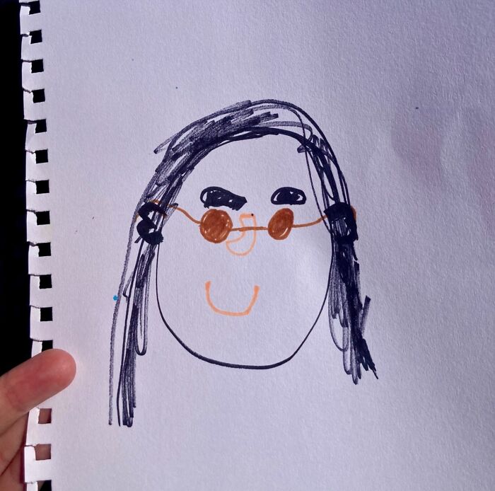 “Terrifying Self-Portrait”: 41 Times Kids Proudly Presented Their Wild Drawings As Art “Terrifying Self-Portrait”: 41 Times Kids Proudly Presented Their Wild Drawings As Art