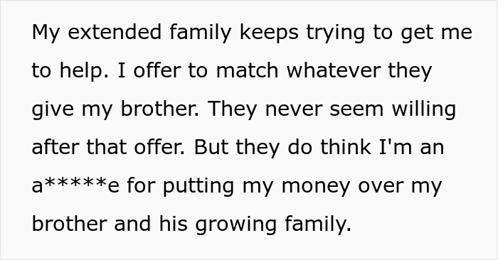 “I Was Praised For Taking It Like A Man”: Guy Refuses To Help Spoiled Brother, Parents Are Fuming