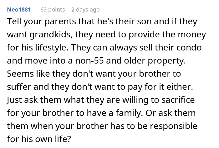 “I Was Praised For Taking It Like A Man”: Guy Refuses To Help Spoiled Brother, Parents Are Fuming