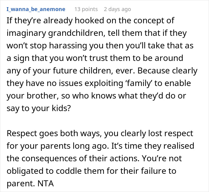 “I Was Praised For Taking It Like A Man”: Guy Refuses To Help Spoiled Brother, Parents Are Fuming