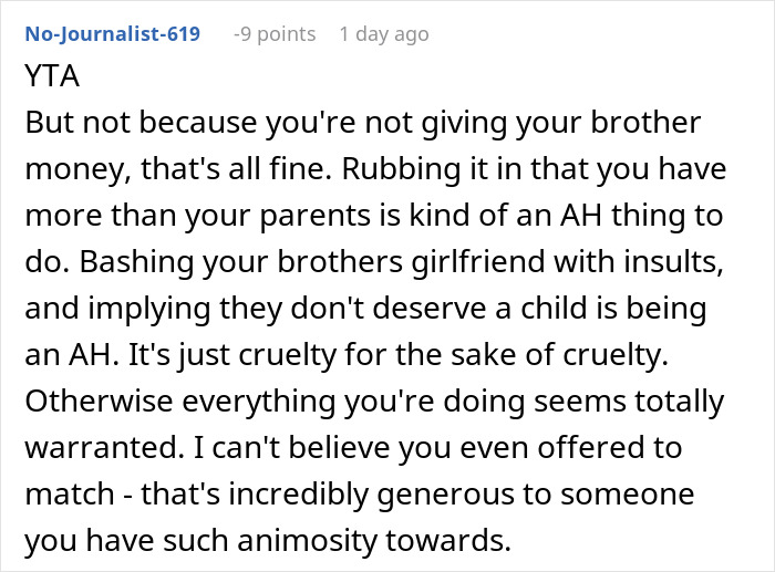 “I Was Praised For Taking It Like A Man”: Guy Refuses To Help Spoiled Brother, Parents Are Fuming