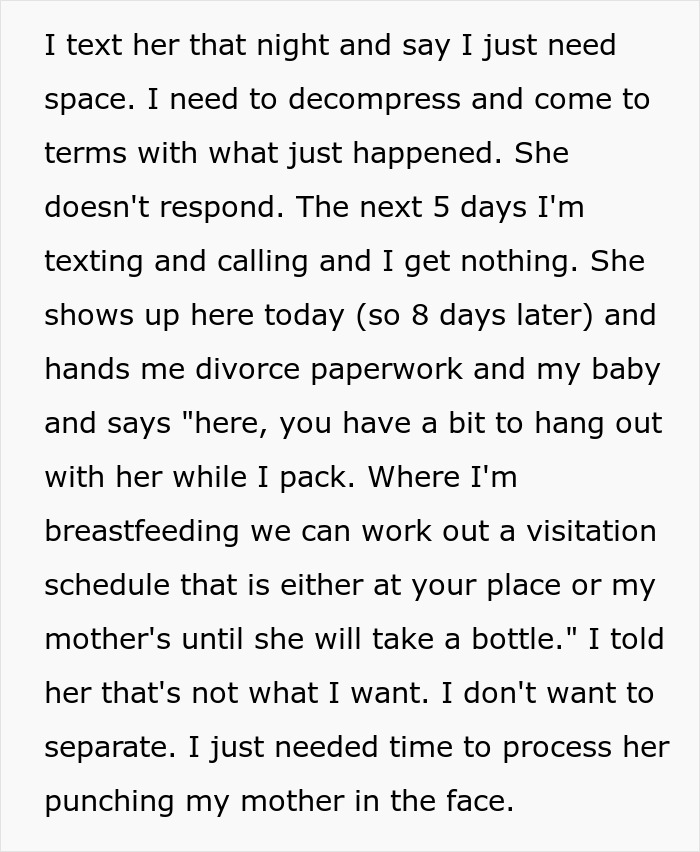 Woman Hands Husband Divorce Papers, Because He Ignored His Mom’s Insults Way Too Long