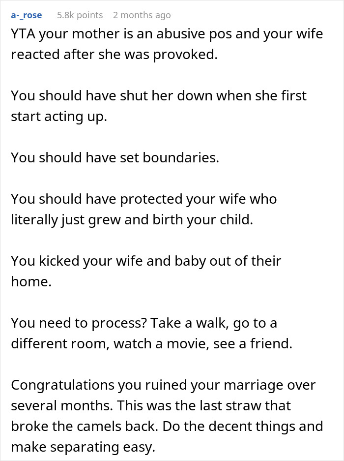 Woman Hands Husband Divorce Papers, Because He Ignored His Mom’s Insults Way Too Long