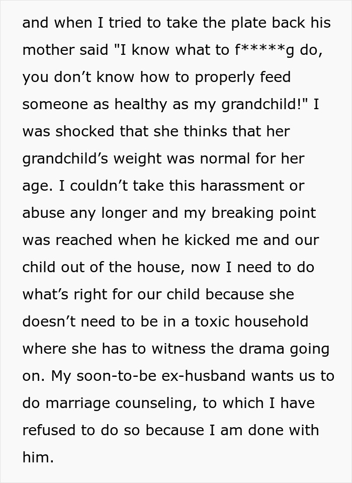 Woman Hands Husband Divorce Papers, Because He Ignored His Mom’s Insults Way Too Long