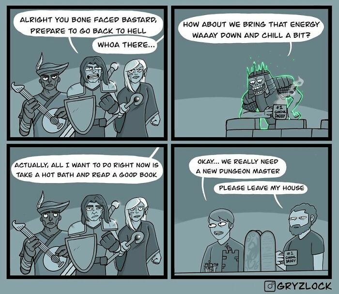 20 Comics That Are Equal Parts Funny, Weird, And Dark, By Gryzlock (New Pics) 20 Comics That Are Equal Parts Funny, Weird, And Dark, By Gryzlock (New Pics)