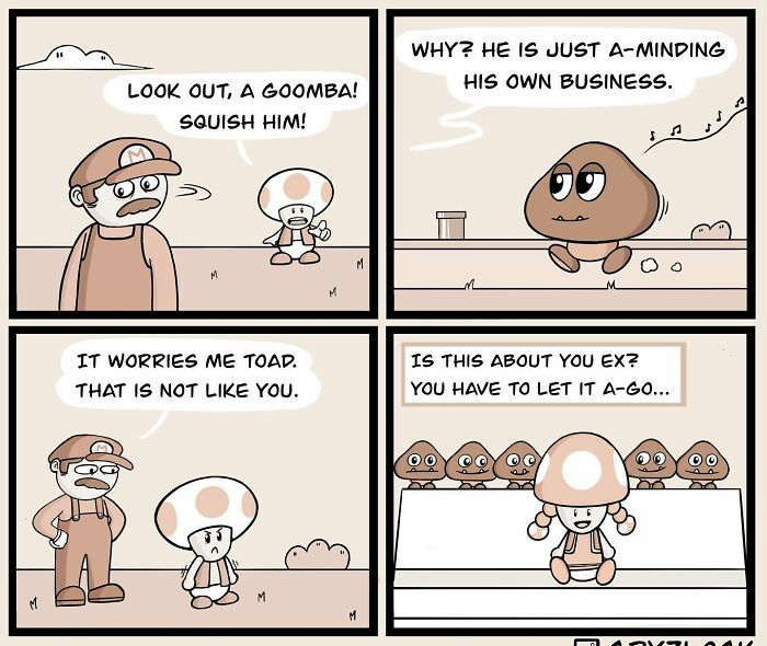 20 Comics That Are Equal Parts Funny, Weird, And Dark, By Gryzlock (New Pics) 20 Comics That Are Equal Parts Funny, Weird, And Dark, By Gryzlock (New Pics)