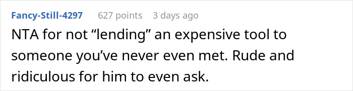 Woman Refuses To Lend Her New Snow Blower To A Neighbor She Never Met Before, Gets Called Ridiculous