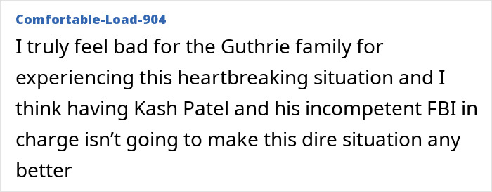 Man Detained In Connection With Nancy Guthrie’s Kidnapping Breaks His Silence
