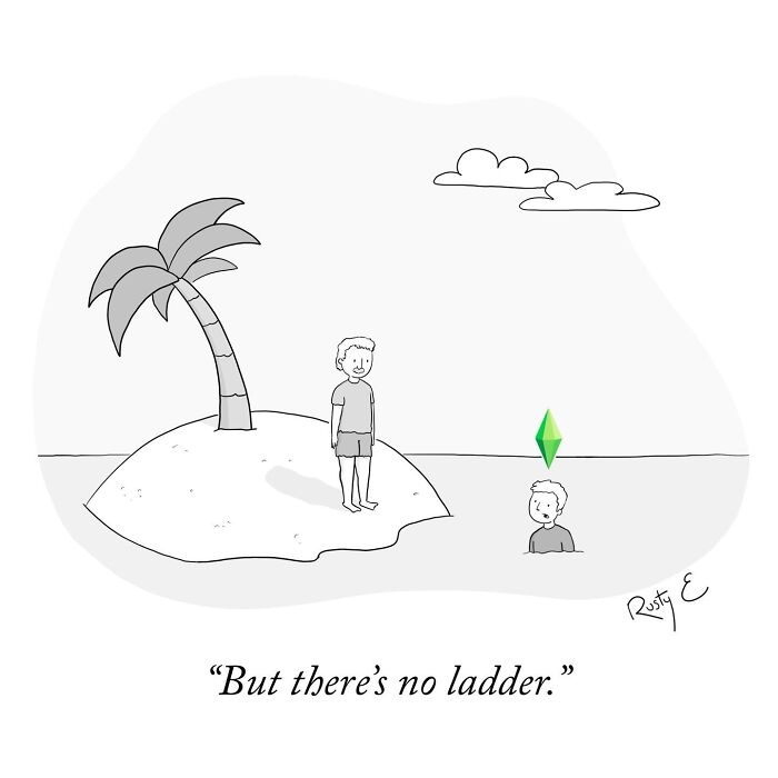 Artist Made 34 New Comics That Capture Relatable Moments in Modern Life