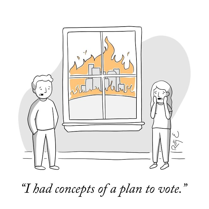 Artist Made 34 New Comics That Capture Relatable Moments in Modern Life