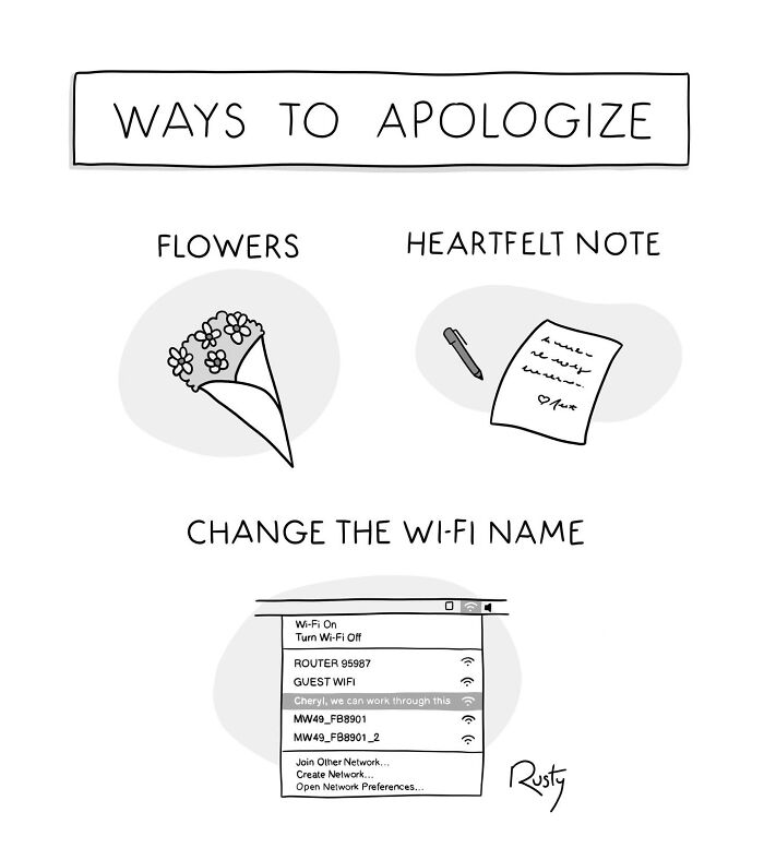 Artist Made 34 New Comics That Capture Relatable Moments in Modern Life