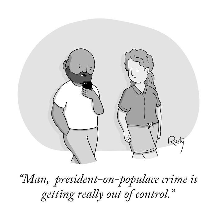 Artist Made 34 New Comics That Capture Relatable Moments in Modern Life