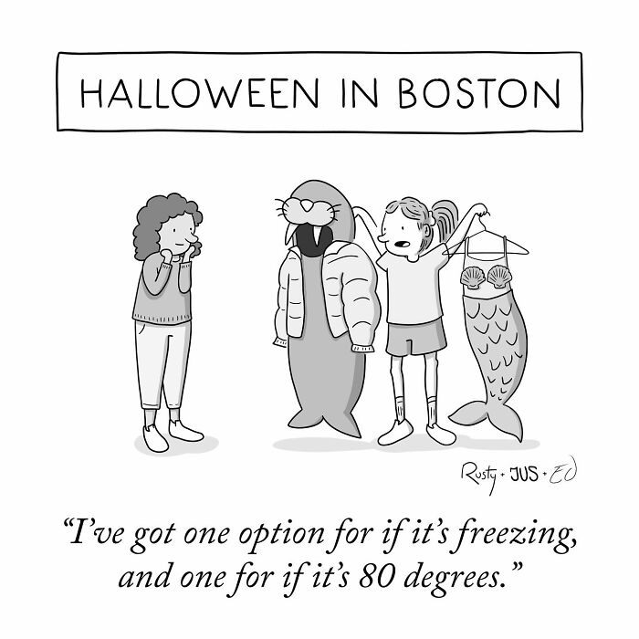 Artist Made 34 New Comics That Capture Relatable Moments in Modern Life