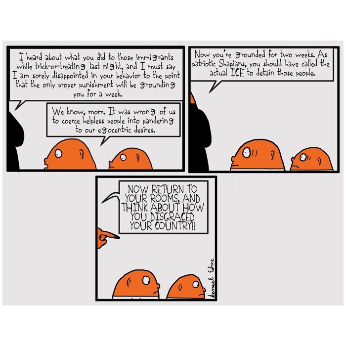 20 Unsettling Comics By Samuel Edme That Expose Modern Absurdity