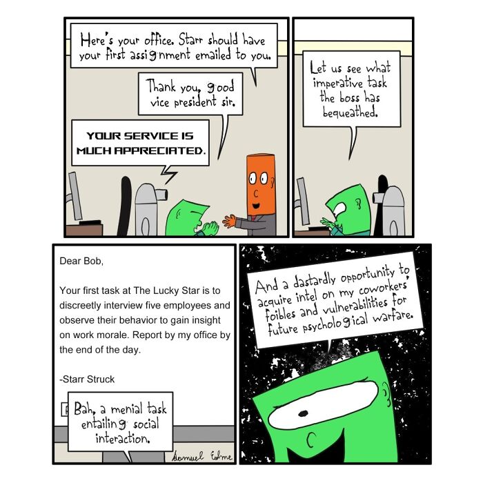 20 Unsettling Comics By Samuel Edme That Expose Modern Absurdity