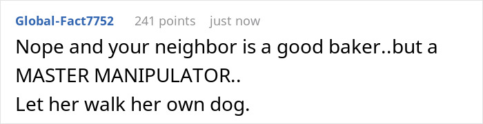 Manipulative Lady Stops Paying Guy To Walk Her Dog, Mad As He Rejects Her Baked Treats “Payment”