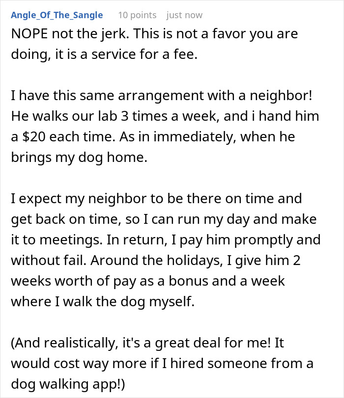 Manipulative Lady Stops Paying Guy To Walk Her Dog, Mad As He Rejects Her Baked Treats “Payment”