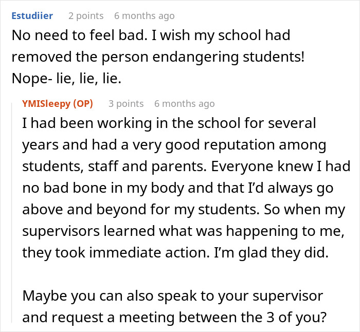 Teacher Gets Blacklisted In The Entire City As Her Malicious Threats Send A Coworker To The ER Teacher Gets Blacklisted In The Entire City As Her Malicious Threats Send A Coworker To The ER