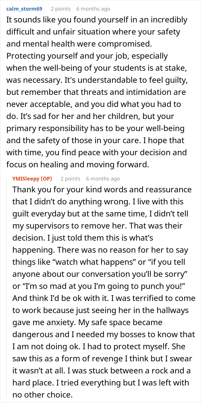 Teacher Gets Blacklisted In The Entire City As Her Malicious Threats Send A Coworker To The ER Teacher Gets Blacklisted In The Entire City As Her Malicious Threats Send A Coworker To The ER