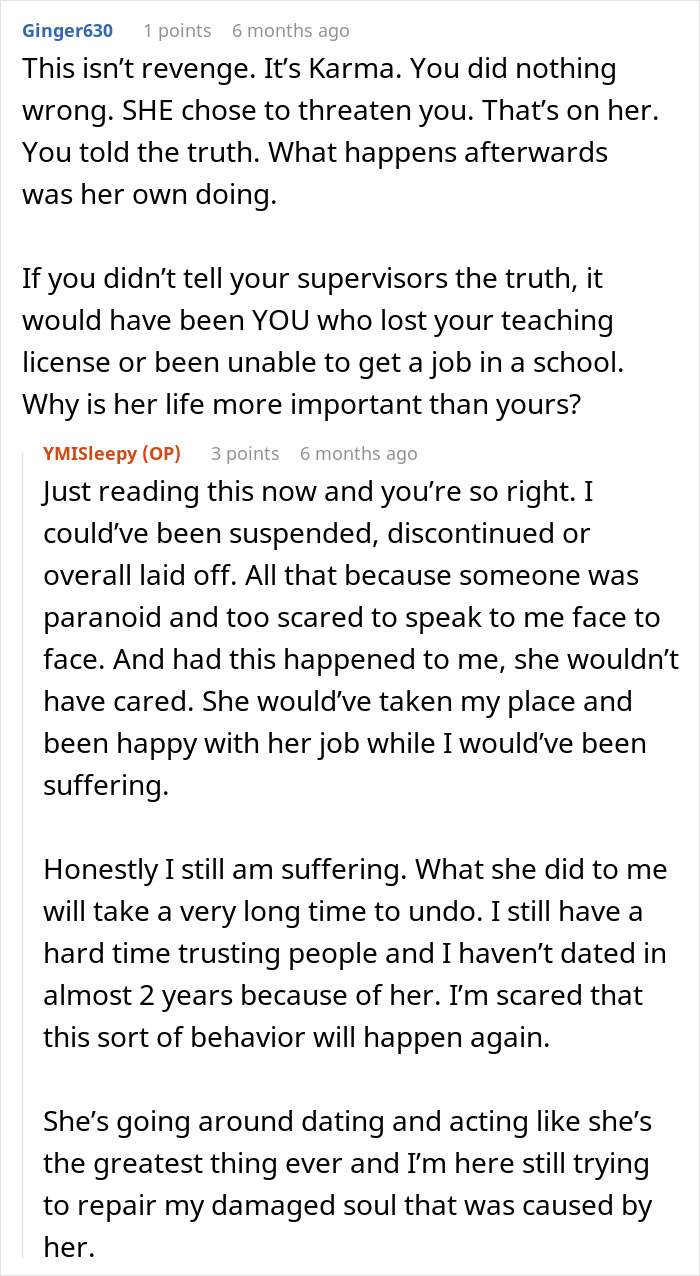 Teacher Gets Blacklisted In The Entire City As Her Malicious Threats Send A Coworker To The ER Teacher Gets Blacklisted In The Entire City As Her Malicious Threats Send A Coworker To The ER