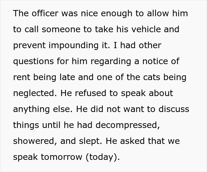 Estranged Wife Checks On Jailed Hubby’s Cats, Finds Black Thong And Realizes He’s Not Exactly Sad Estranged Wife Checks On Jailed Hubby’s Cats, Finds Black Thong And Realizes He’s Not Exactly Sad