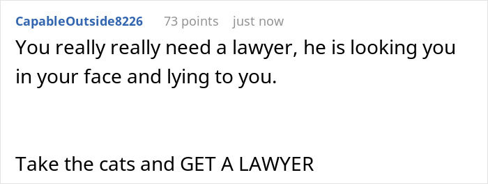 Estranged Wife Checks On Jailed Hubby’s Cats, Finds Black Thong And Realizes He’s Not Exactly Sad Estranged Wife Checks On Jailed Hubby’s Cats, Finds Black Thong And Realizes He’s Not Exactly Sad