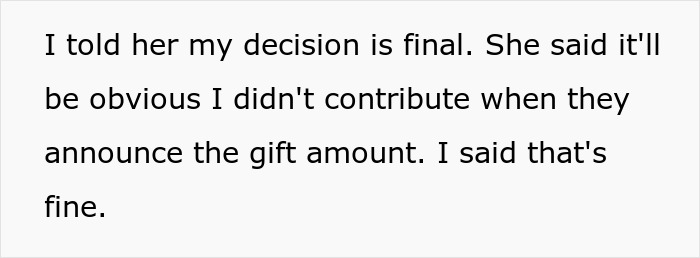 Woman Refuses To Contribute $50 To A Coworker’s Retirement Gift After She Made Her Life Miserable Woman Refuses To Contribute $50 To A Coworker’s Retirement Gift After She Made Her Life Miserable