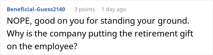 Woman Refuses To Contribute $50 To A Coworker’s Retirement Gift After She Made Her Life Miserable Woman Refuses To Contribute $50 To A Coworker’s Retirement Gift After She Made Her Life Miserable