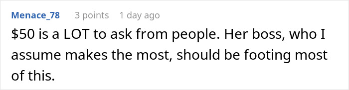 Woman Refuses To Contribute $50 To A Coworker’s Retirement Gift After She Made Her Life Miserable Woman Refuses To Contribute $50 To A Coworker’s Retirement Gift After She Made Her Life Miserable
