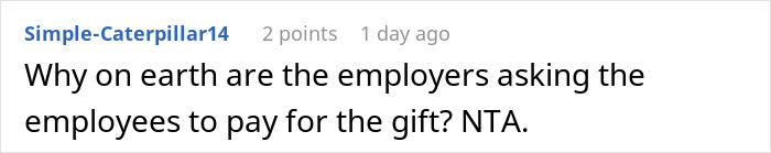 Woman Refuses To Contribute $50 To A Coworker’s Retirement Gift After She Made Her Life Miserable Woman Refuses To Contribute $50 To A Coworker’s Retirement Gift After She Made Her Life Miserable