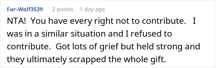 Woman Refuses To Contribute $50 To A Coworker’s Retirement Gift After She Made Her Life Miserable Woman Refuses To Contribute $50 To A Coworker’s Retirement Gift After She Made Her Life Miserable