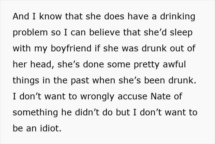 Woman Doesn’t Know Who To Believe After Best Friend Drops A Cheating Confession But Her Boyfriend Denies It