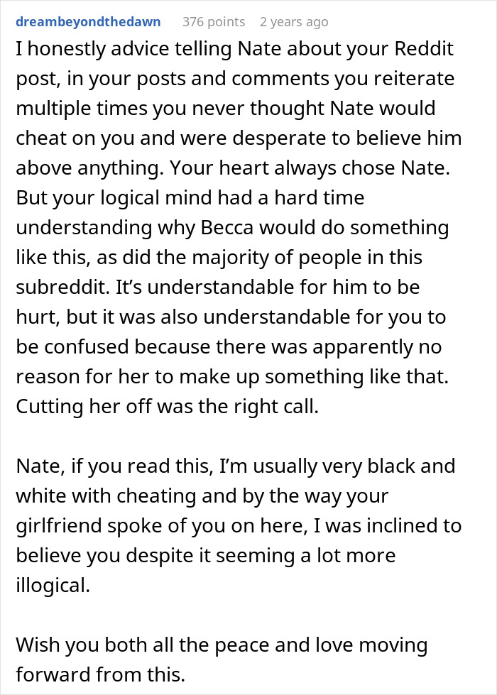 Woman Doesn’t Know Who To Believe After Best Friend Drops A Cheating Confession But Her Boyfriend Denies It