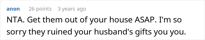 Woman Kicks Late Husband’s Brother And His Kids Out: “He Wears His Clothes, Started Using His Stuff”